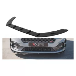   Splitter Ford Fiesta VIII ST ST-Line Front Racing Durability Black