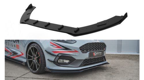 Splitter Ford Fiesta VIII ST ST-Line Front Racing Durability + Flaps Black