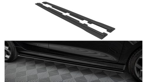 Diffuser Ford Fiesta VIII ST ST-Line Side Skirts Racing Black-Red