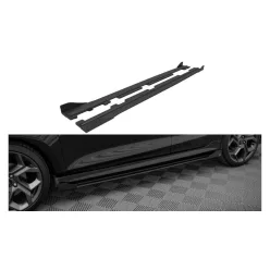   Diffuser Ford Fiesta VIII ST ST-Line Side Skirts Racing Black-Red + Gloss Flaps