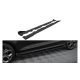 Diffuser Ford Fiesta VIII ST ST-Line Side Skirts Racing Black-Red + Gloss Flaps
