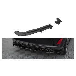   Diffuser Ford Fiesta VIII ST Rear Valance + Flaps Black Racing Durability