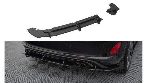 Diffuser Ford Fiesta VIII ST Rear Valance + Flaps Black Racing Durability