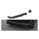 Diffuser Ford Fiesta VIII ST Rear Valance + Flaps Black Racing Durability