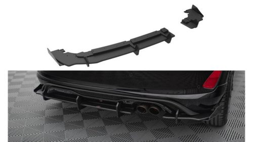 Diffuser Ford Fiesta VIII ST Rear Valance + Flaps Black-Red Racing Durability