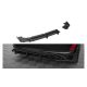 Diffuser Ford Fiesta VIII ST Rear Valance + Flaps Black-Red Racing Durability