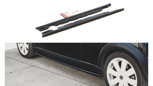 Diffuser Mini Cooper One R50 Side Skirts Gloss Black