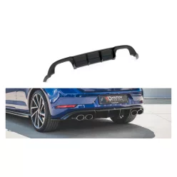   Diffuser Volkswagen Golf 7 Facelift R Rear Valance v.3 Gloss Black