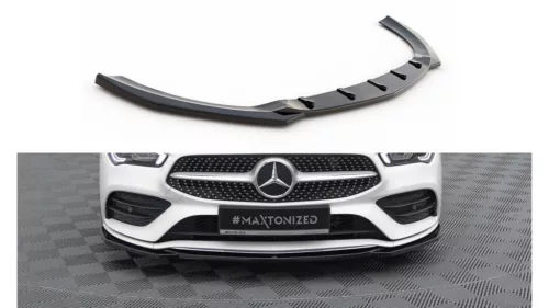 Splitter Mercedes-Benz CLA A35 AMG C118 Front v.1 Gloss Black