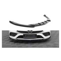   Splitter Mercedes-Benz CLA A35 AMG C118 Front v.2 Gloss Black