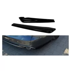 Splitter Audi A6 C7 S-Line Avant Rear Side Gloss Black