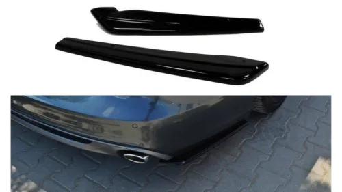 Splitter Audi A6 C7 S-Line Avant Rear Side Gloss Black