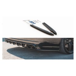 Splitter Audi S8 D4 Facelift Rear Side v.2 Gloss Black