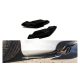 Splitter Audi S3 8P Rear Side Gloss Black