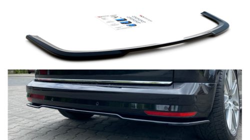 Splitter Volkswagen Caddy IV Rear Central Gloss Black