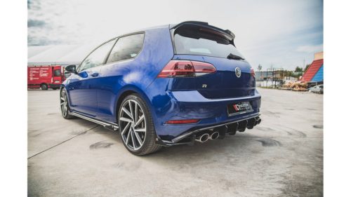 Diffuser Volkswagen Golf 7 Facelift R Rear Racing Durability Black