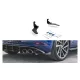 Splitter Volkswagen Golf 7 Facelift R Rear Side Racing Durability Black