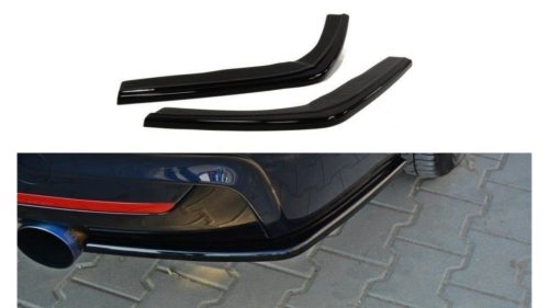 Splitter BMW 4 F32 M-Pack Rear Side v.1 Gloss Black