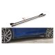 Diffuser Volkswagen Golf 7 Facelift R Side Skirts Racing Black-Red + Gloss Flaps
