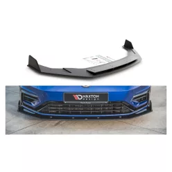   Splitter Volkswagen Golf 7 Facelift R Front Racing Durability v.2 Black-Red