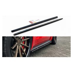 Diffuser Ford Mustang VI Facelift Side Skirts Gloss Black