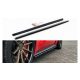 Diffuser Ford Mustang VI Facelift Side Skirts Gloss Black