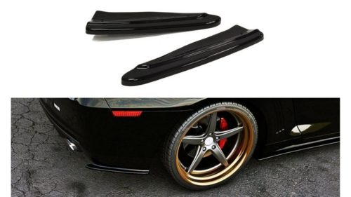 Splitter Chevrolet Camaro V SS Rear Side Gloss Black