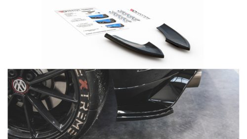 Splitter Volkswagen Golf 7 GTI TCR Rear Side Red