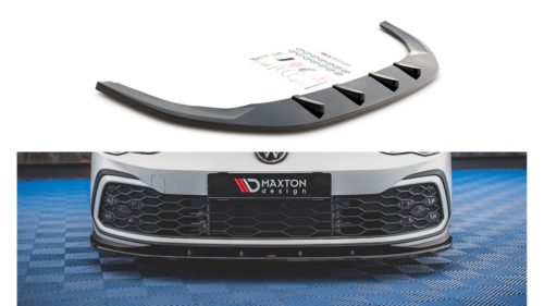 Splitter Volkswagen Golf 8 GTI GTE R-Line Front Gloss Black