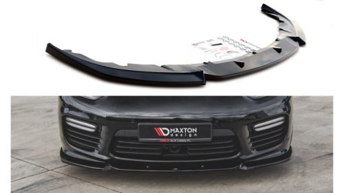 Splitter Porsche Panamera Turbo 970 Facelift Front v.1 Gloss Black