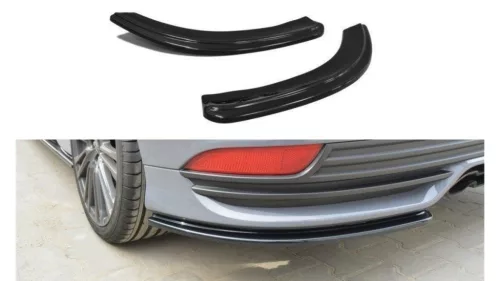 Splitter Ford Focus II STI Facelift Rear Side Gloss Black