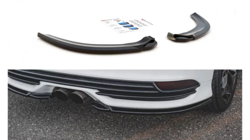 Splitter Ford Focus II STI Facelift Rear Side v.2 Gloss Black
