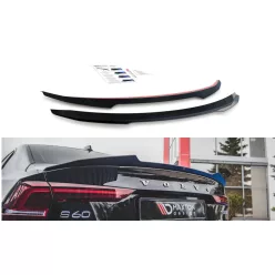Spoiler Cap Volvo S60 III R-Design Gloss Black