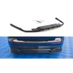   Splitter Volvo S60 III R-Design Rear Central with Diffuser Gloss Black