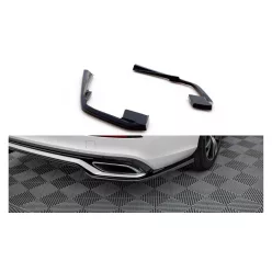 Splitter Volvo S60 III R-Design Rear Side Gloss Black