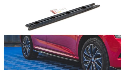Diffuser Skoda Kamiq Side Skirts Gloss Black