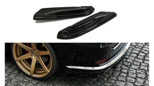 Splitter Jeep Grand Cherokee WK2 Summit Facelift Rear Side Gloss Black