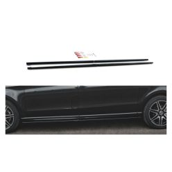   Diffuser Mercedes-Benz V Long W447 Facelift Side Skirts Gloss Black