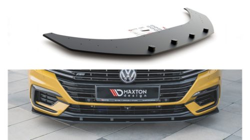 Splitter Volkswagen Arteon R-Line Front Racing Durability Black