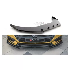   Splitter Volkswagen Arteon R-Line Front Racing Durability + Flaps Black-Red
