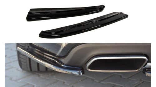 Splitter Mercedes-Benz CLS C218 AMG LINE Rear Side Gloss Black