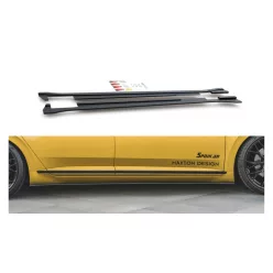   Diffuser Volkswagen Arteon R-Line Side Skirts Racing Black-Red