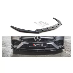   Splitter Mercedes-Benz CLA 35 Aero C118 Front v.2 Gloss Black