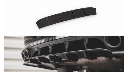 Diffuser Mercedes-Benz CLA 35 Aero 45 Aero C118 Rear Valance Gloss Black