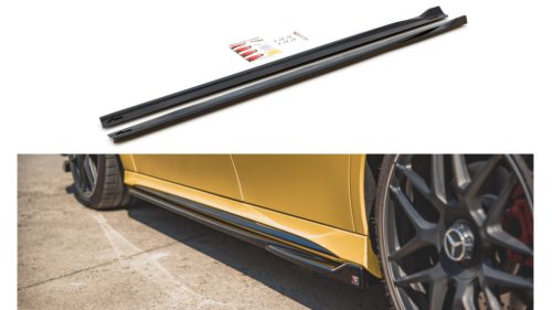 Diffuser Mercedes-Benz A W177 A45S Side Skirts Gloss Black