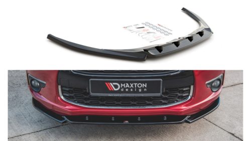 Splitter Citroen DS4 Front Gloss Black
