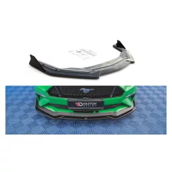 Splitter Ford Mustang VI GT Facelift Front v.1 Gloss Black