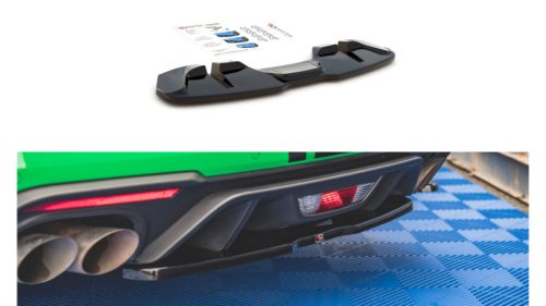 Splitter Ford Mustang VI GT Facelift Rear Central Gloss Black