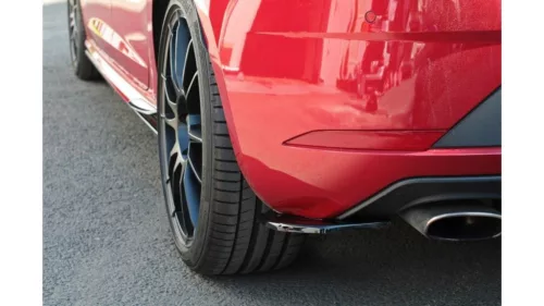 Splitter Seat Leon Cupra III Facelift Rear Side v.1 Gloss Black