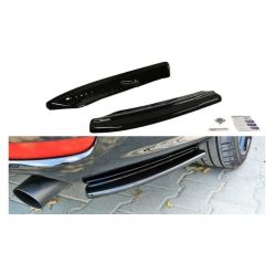 Splitter Volvo V50F R-Design Rear Side Gloss Black